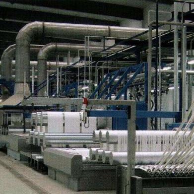 China PP CHAT hollow polyamide staple fiber staple fiber production line-ployester line for sale