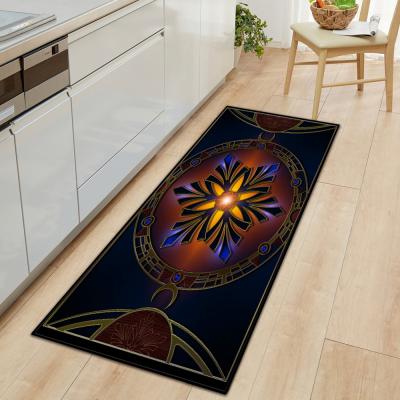 China Memory Foam Anti-Fatigue Kitchen Rug Stocked Printed Comfort Rug for sale