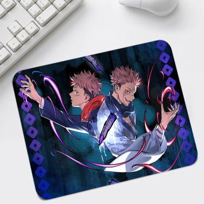 China Anime anti-skid jujutsu kaisen cool kawaii pattern non-slip natural rubber mouse pads for office mouse protection for sale