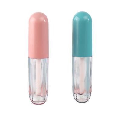 China Cosmetic manufacturers direct cosmetics packaging material mini capsule lip gloss tube 3ml lip gloss cavity tube for sale