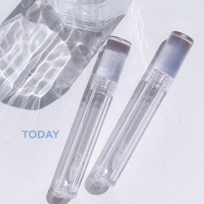 China Customized Cosmetic Packaging Cute Logo Lip Gloss Tubes Wholesale Normal Customizable Gloss Wand Lip Gloss Tube for sale