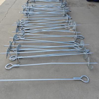 China Seafood Farm Customized Hot-dipped Galvanized Coated Screw Anchor / Auger Anchor / Earthch Anchor Customized for sale