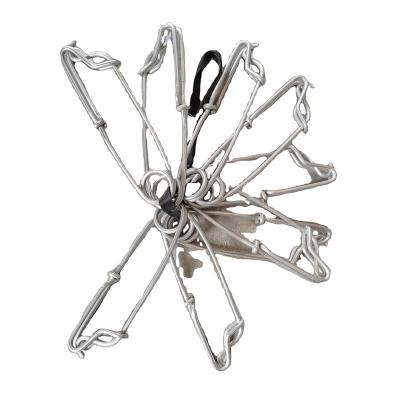 China Wear-Resistant Oyster Farm Fishing Shark Clip /metal Clip Used With Oyster Culture Net for sale