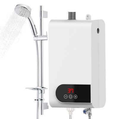 中国 2021 Newest High Quality Instant Hot Water Tap Heating Faucets Electric water Heater For Bathroom 販売のため