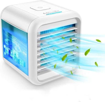 Chine Mini Air Conditioner Air Cooler Fan 7 Colors Light USB Portable 3 Gear Personal Space Air Cooling Fan For Home à vendre