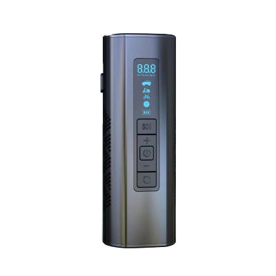 中国 2022 TOP SALES Multifunction 6000mah 150PSI Digital Display Cordless Rechargeable Car Tyre Inflator With Power Bank&Life Hammer 販売のため