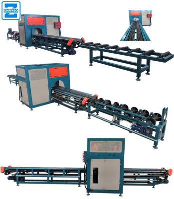 China Hot Selling CNC Horizontal Log Cut Saw Machine Automatic Round Log Rip Cutter Multi-Blade Saw Machine for sale