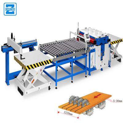 China VERTICAL Hot Selling Wood Cutting Machine MDF Board Saw Machine Multi-blade Board Making Saw Machine for sale