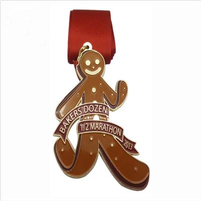 China Custom Smile Face Medal Stock Supplier From Europe for sale