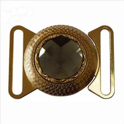 China Cheap Quality Women's Custom Belt Buckle Metal Belt Buckle With Rhinestone for sale