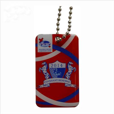 China Europe Print Dog Tag With Epoxy Dome for sale