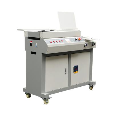 China Factory 55H A3 Book Binding Machine Hot Melt Glue Book Binding Machine for sale