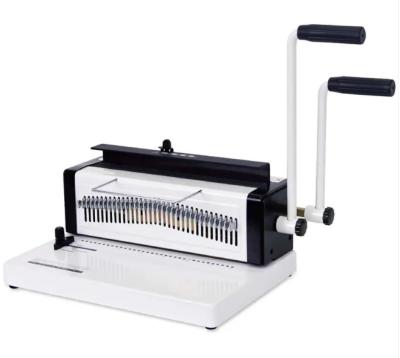 China Wireo 3:1 Twin Loop Wire Binding Machine For School Office Equipment for sale