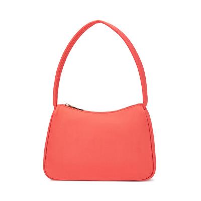 China Fashion Hobo Handbags Ladies Small Bag Nylon Women Stretching Armpit Bags French Style Shoulder Bag for sale