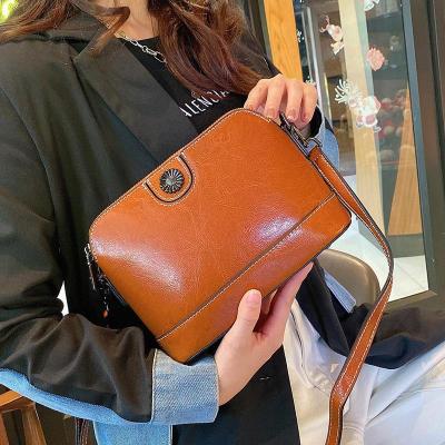 China 2021 High Quality Price Women Vintage Cheap Messenger Bags Custom Crossbody Bags Mini Single Shoulder Bag for sale