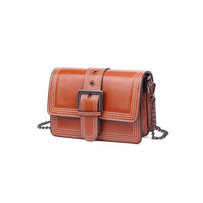 China Small Multifunctional Genuine Leather Chain Bags For Women Brand Shoulder Bag For Party Cross - Body Leather Bag Women for sale