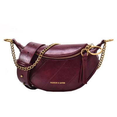 China 2021 Fashion Multifunctional Chest Bag For Women Luxury Waist Bag For Women Bags Shopping Shoulder Chest Chain Messenger for sale