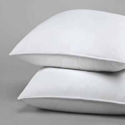 China Hotel Starts Price 5 Pillows Cheap Anti-static Sleep Pillow Breathable Polyester Fabric Filling 1000g Washable Hilton Pillow for sale