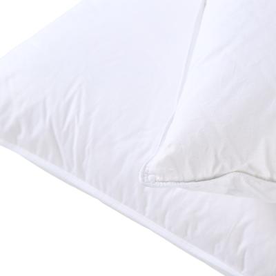 China Anti-Static White Goose Feather Down Pillow King Goose Down Feather Pillow for sale