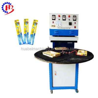 China Commodity And Paper Card Plastic Toothbrush Blister Packing Sealing Machine for sale