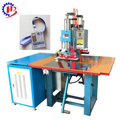 China PVC ID Card Pocket Maker 5KW High Frequency Plastic Welding Machine For PVC ID Card Pocket for sale