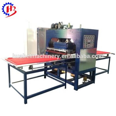 China Custom High Frequency Sponge Cushion Welder and Stamper 25KW Sponge Pad Welding and Engraving Machine for sale