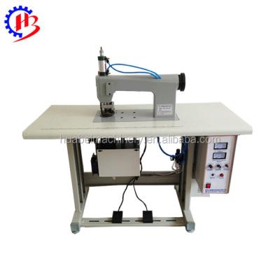 China Fabric Flower Making Huabel Brand Pneumatic Ultrasonic Lace Seaing Machine for sale