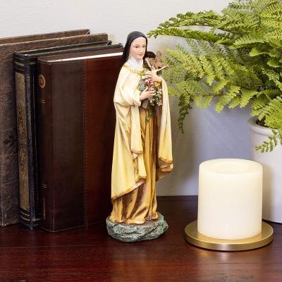 China Saint Therese Figure, Color Resin Gift Africa Catholic Religious Figurine for sale