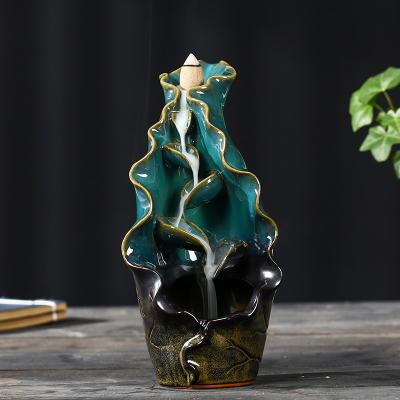 China Europe Backflow Censer Waterfall Incense Holder For Living Room Decoration for sale