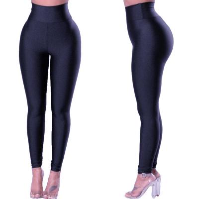 China I955 Antibacterial Fashion New Style High Waisted Black Seamless Tight Yoga Leggings For Women for sale