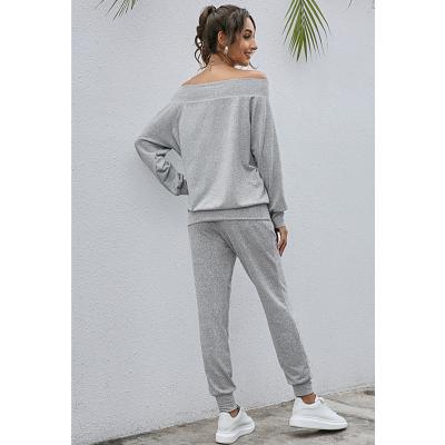 China Cheap Women Clothing I477-1 Two Piece Pants Set Women QUICK DRY Sets Womens Clothing Fashion Two Piece Womens Two Piece Sets for sale