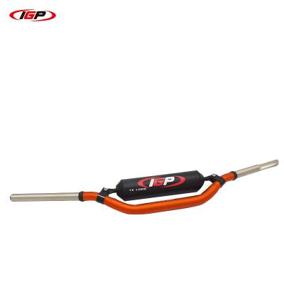 China Popular Customized Color Anodized Motorcycle 6061 T6 Aluminum Process Twinwall Handle Bar for sale