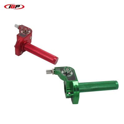 China 2022 CNC Adjustable Best Selling Aluminum Dirt Pit Bike Adjustable Throttle Grip for sale