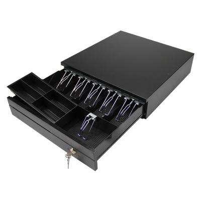 China CD-400 Cash Drawer Five Grid Cash Notes Slots and Four Grid Coins Slot for Cash Storage for sale