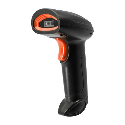 China Handheld blauwe tand draadloze QR-code barcode scanner voor supermarkt winkel apotheek Te koop