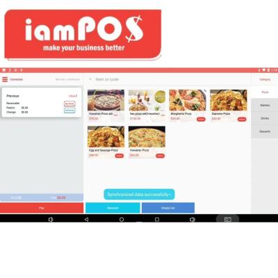 China Software de gestión de fondo Retail en la nube con POS APP y soporte de impresora de cocina en venta