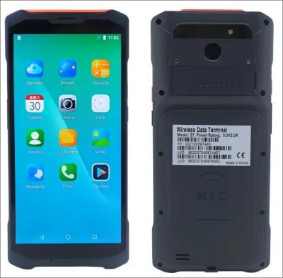 China Terminal de recopilación de datos portátil industrial Android 8 PDA con escáner 1D 2D y 2GB de RAM en venta