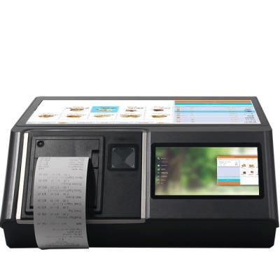 China Payment SDK All-in-One Android 11 Cash Register with 12.5'' Main Screen and 5'' 2nd Screen for sale