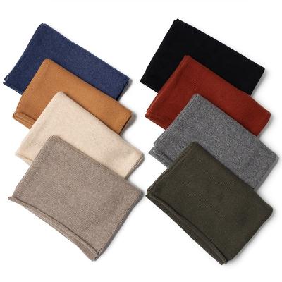 China 2021 Winter Quality Cashmere Winter Scarf Popular Selling Soft Soft Feeling Cashmere Knitted With Rolled Border for sale