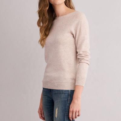 China New autumn/winter solid color breathable cashmere bottoming shirt women sweater slim dresses knit for sale