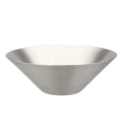 China Hot Sale 304 Stainless Steel Hotel Restaurant Home Bowl Fruit Mixer Bowl Salad Soup Salad Dinner Hot Serving Bowl for sale