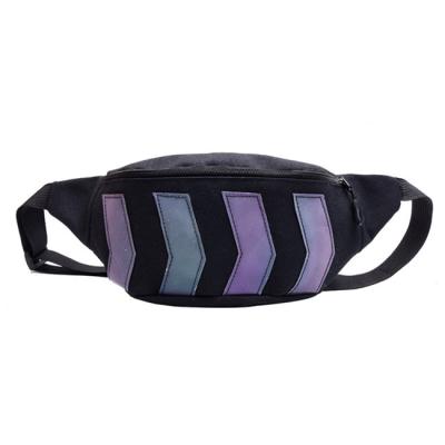 China 2020 Fashion Lady Canvas Ladies Chest Pouch Women Fanny Pack Waist Bag Women for sale