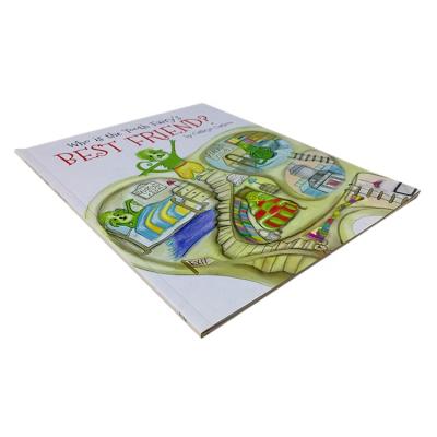 China Cheap children education manufacturer children book perfect binding english softcover printing service for sale