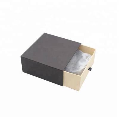 China Handmade Wholesale Professional Producing Brown Gift Drawer Cardboard Box , Sliding Drawer Box For Belt for sale