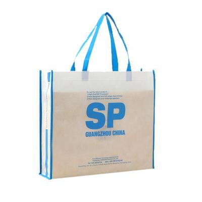 China Recyclable Custom Cheap Reusable Heat Seal Non Woven Bag / Strong Laminated Shopping PP Woven Bag for sale