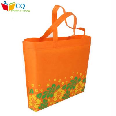 China Guangzhou Reusable Eco - Friendly Promotional Non Woven Advertising Bag / Advertising Shopping PP Woven Bag for sale