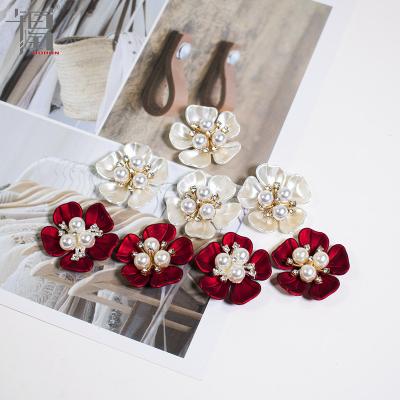 China Jewelry Accessories Jewelry Accessories DIY Decoration Fashionable Design Performance Rhinestone Welding Flower Without Buckle for sale