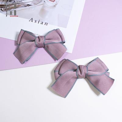 China Cute DIY Spring Korean Style Hair Bows For Girls Hair Accessories Ribbon Bow for sale