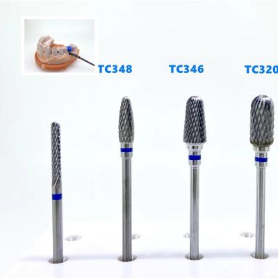 China Plain Cut Zirconia Cutting Burs Tungsten Carbide Burs Customized for sale