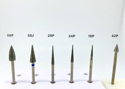 Cina L'ago modella il laboratorio dentario Diamond Burs di Diamond Polishing Burs 2.35mm in vendita